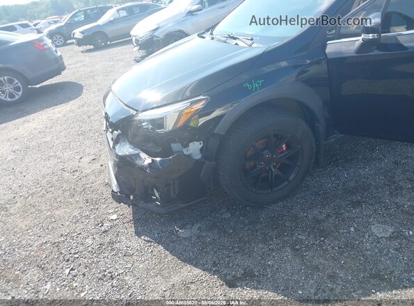 JF2GTAMC0J8302019 2018 SUBARU CROSSTREK Black წინა ხედი