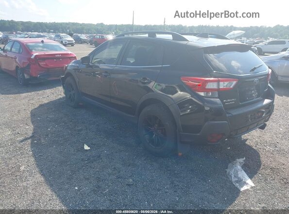 JF2GTAMC0J8302019 2018 SUBARU CROSSTREK Black უკანა მარცხენა