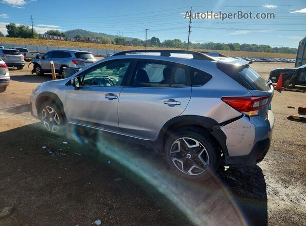 JF2GTAMC0JH226124 2018 SUBARU CROSSTREK Silver Հետևի ձախ