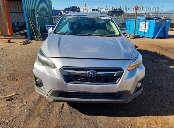JF2GTAMC0JH226124 2018 SUBARU CROSSTREK Silver Դիմացի տեսք