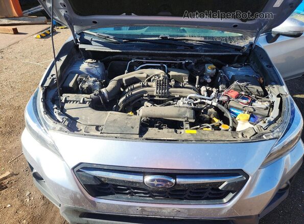 JF2GTAMC0JH226124 2018 SUBARU CROSSTREK Silver Սալոնի հետևի տեսք