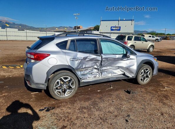 JF2GTAMC0JH226124 2018 SUBARU CROSSTREK Silver Հետևի աջ