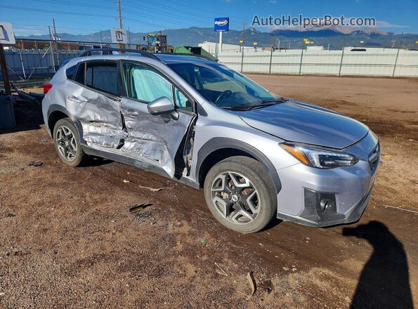 JF2GTAMC0JH226124 2018 SUBARU CROSSTREK Silver Առջևի աջ