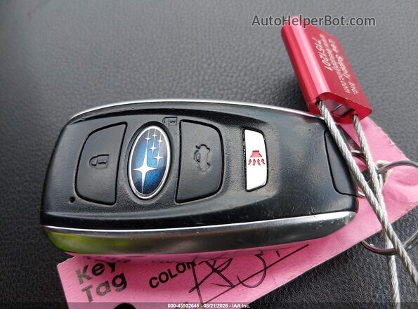 JF2GTAMC0JH244865 2018 SUBARU CROSSTREK Gray Вид панелі приладів