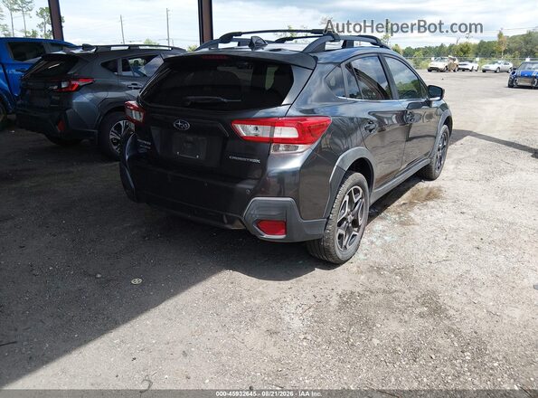 JF2GTAMC0JH244865 2018 SUBARU CROSSTREK Gray Задня права чверть