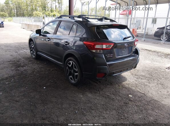 JF2GTAMC0JH244865 2018 SUBARU CROSSTREK Gray Задня ліва чверть