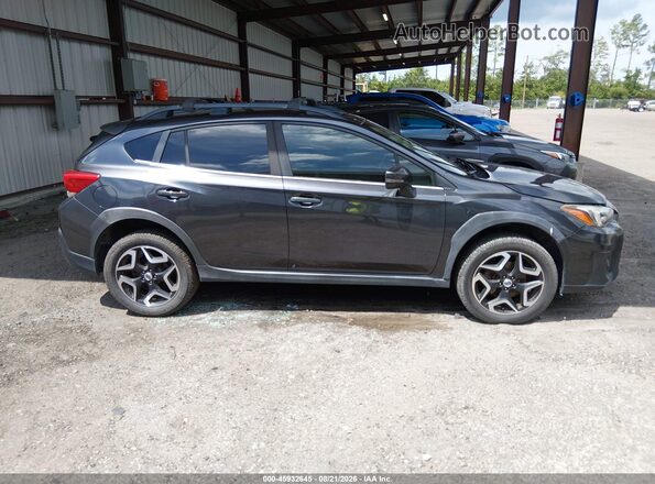 JF2GTAMC0JH244865 2018 SUBARU CROSSTREK Gray Вид задньої частини салону