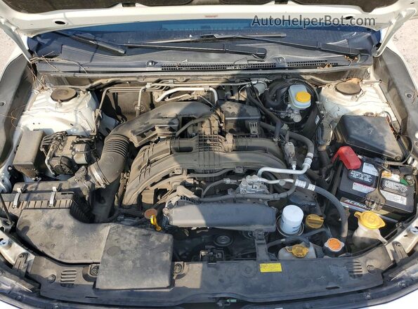 JF2GTAMC0K8232491 2019 SUBARU CROSSTREK White ძრავის განყოფილების ხედი