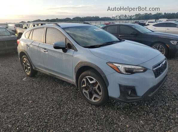JF2GTAMC0KH330095 2019 SUBARU CROSSTREK Blue Առջևի աջ
