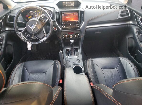 JF2GTAMC0KH330095 2019 SUBARU CROSSTREK Blue Առջևի վահանակի տեսք