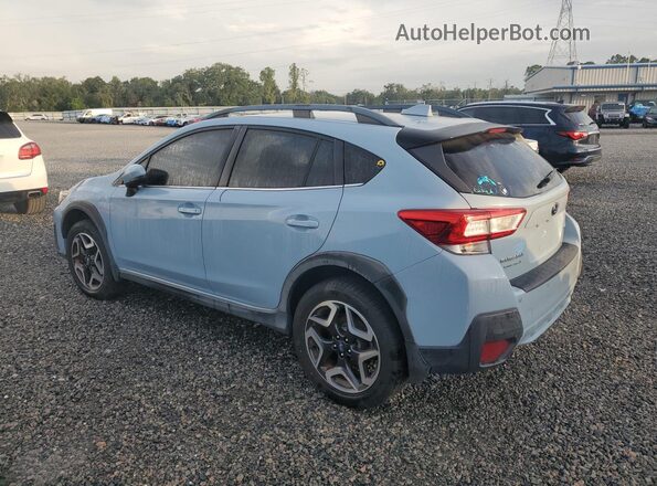 JF2GTAMC0KH330095 2019 SUBARU CROSSTREK Blue Հետևի ձախ