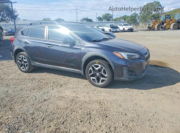 JF2GTAMC1JH282184 2018 SUBARU CROSSTREK Black წინა მარჯვენა