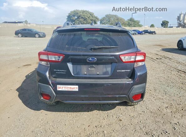 JF2GTAMC1JH282184 2018 SUBARU CROSSTREK Black უკანა ხედი