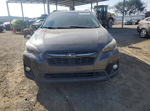 JF2GTAMC1JH282184 2018 SUBARU CROSSTREK Black წინა ხედი