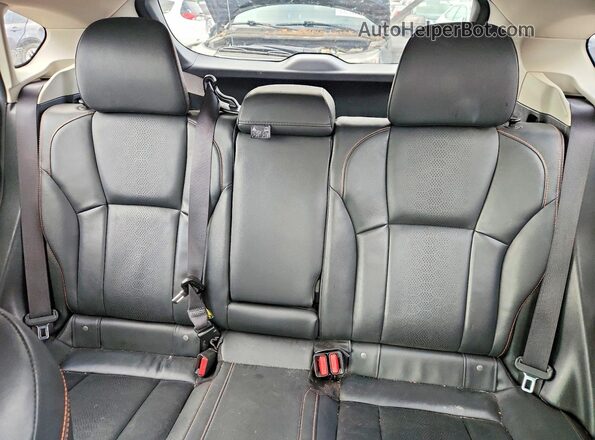 JF2GTAMC1K8212508 2019 SUBARU CROSSTREK Black Vista de los asientos traseros