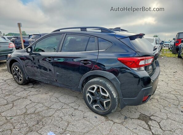 JF2GTAMC1K8212508 2019 SUBARU CROSSTREK Black Trasero izquierdo