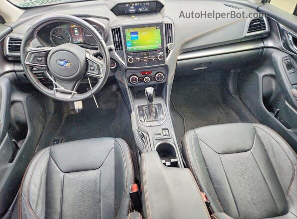 JF2GTAMC1K8212508 2019 SUBARU CROSSTREK Black Vista del salpicadero