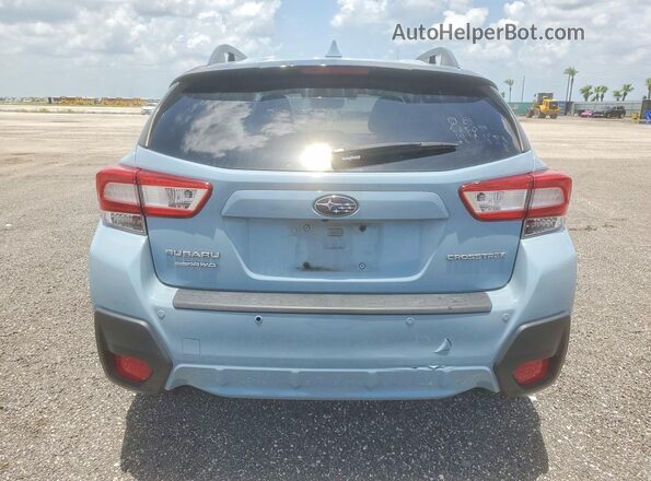 JF2GTAMC1K8228109 2019 SUBARU CROSSTREK Blue Հետևի տեսք