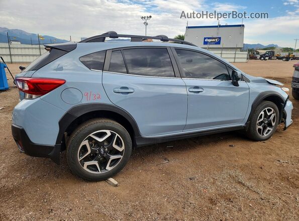 JF2GTAMC1K8231737 2019 SUBARU CROSSTREK Серый Задняя правая четверть