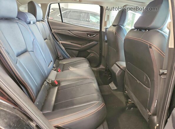 JF2GTAMC1K8300605 2019 SUBARU CROSSTREK Black Widok wnętrza z tyłu