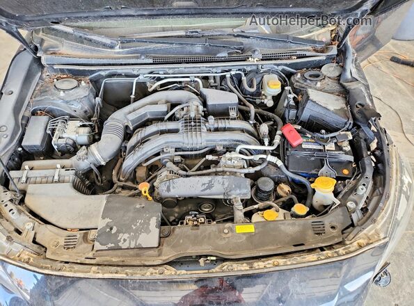 JF2GTAMC1K8300605 2019 SUBARU CROSSTREK Black Widok komory silnika