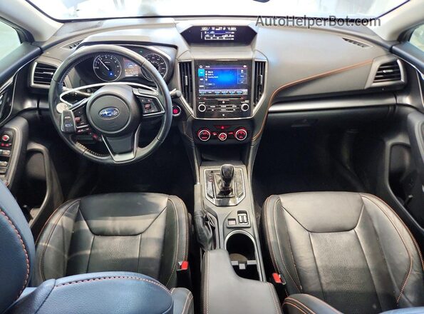 JF2GTAMC1K8300605 2019 SUBARU CROSSTREK Black Widok deski rozdzielczej