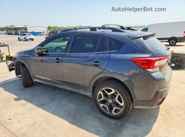 JF2GTAMC2JH230398 2018 SUBARU CROSSTREK Gray Հետևի ձախ