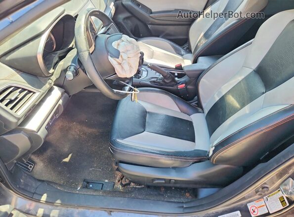 JF2GTAMC2JH230398 2018 SUBARU CROSSTREK Gray Սալոնի դիմացի տեսք