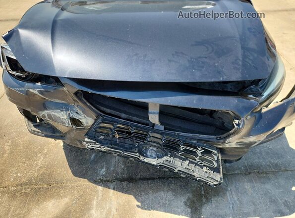 JF2GTAMC2JH230398 2018 SUBARU CROSSTREK Gray Շարժիչի բաժամունքի տեսք