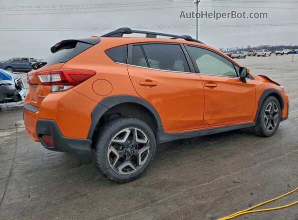 JF2GTAMC2KH380738 2019 SUBARU CROSSTREK Orange Задня права чверть