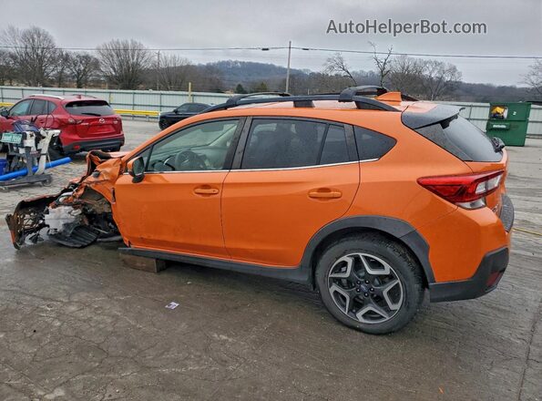 JF2GTAMC2KH380738 2019 SUBARU CROSSTREK Orange Задня ліва чверть