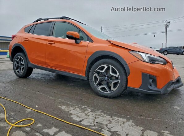 JF2GTAMC2KH380738 2019 SUBARU CROSSTREK Orange Передня права чверть