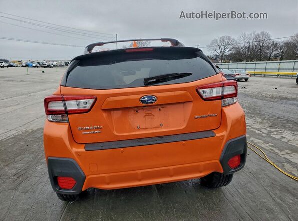 JF2GTAMC2KH380738 2019 SUBARU CROSSTREK Orange Вид ззаду