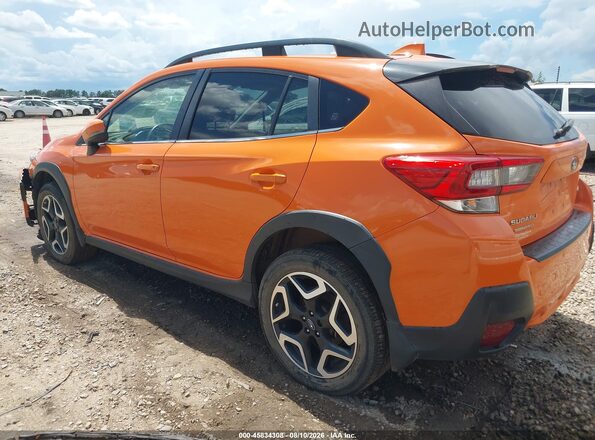 JF2GTAMC2LH207707 2020 SUBARU CROSSTREK Оранжевый Задняя левая четверть