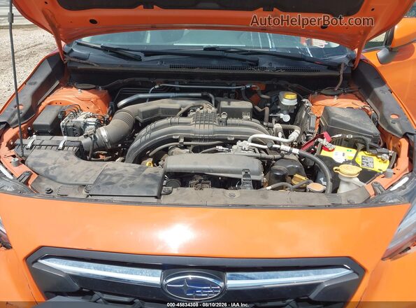 JF2GTAMC2LH207707 2020 SUBARU CROSSTREK Оранжевый Вид сзади