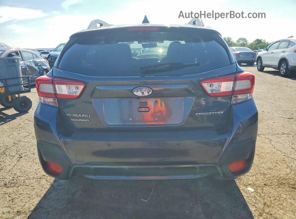 JF2GTAMC3JH274670 2018 SUBARU CROSSTREK Gray Հետևի տեսք