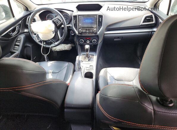 JF2GTAMC4J8200156 2018 SUBARU CROSSTREK White Առջևի վահանակի տեսք