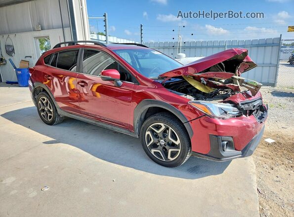 JF2GTAMC4JH274368 2018 SUBARU CROSSTREK Red Առջևի աջ