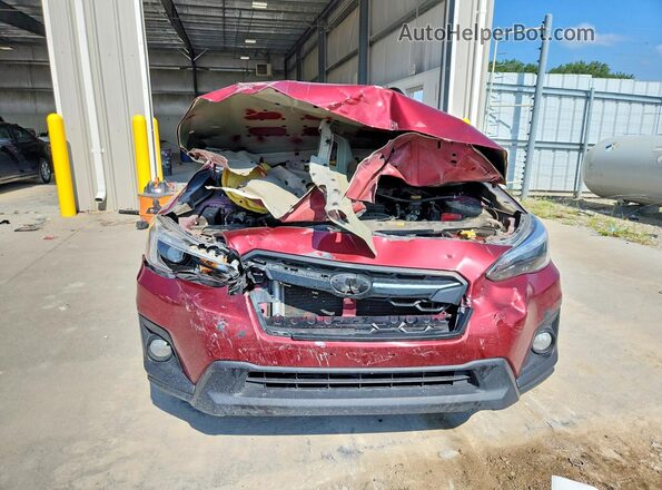 JF2GTAMC4JH274368 2018 SUBARU CROSSTREK Red Դիմացի տեսք