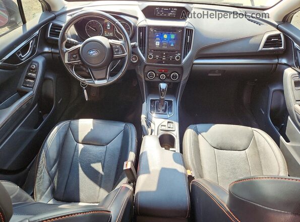 JF2GTAMC4JH274368 2018 SUBARU CROSSTREK Red Առջևի վահանակի տեսք