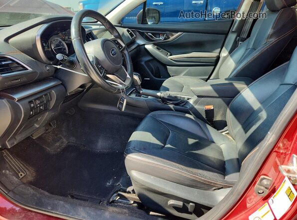 JF2GTAMC4JH274368 2018 SUBARU CROSSTREK Red Սալոնի դիմացի տեսք