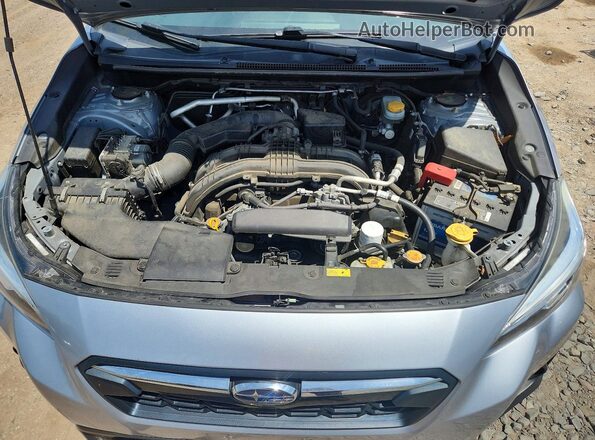 JF2GTAMC5L8241639 2020 SUBARU CROSSTREK Silver Vista del compartimento del motor