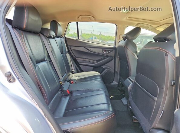 JF2GTAMC5L8241639 2020 SUBARU CROSSTREK Silver Vista interior trasera