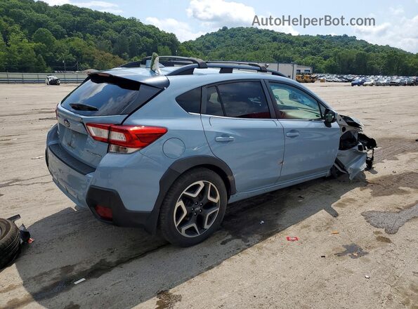 JF2GTAMC6K8312944 2019 SUBARU CROSSTREK Синий Задняя правая четверть