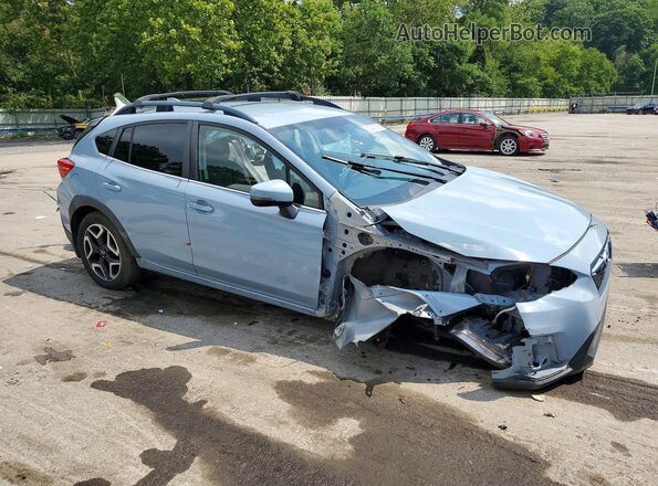 JF2GTAMC6K8312944 2019 SUBARU CROSSTREK Синий Передняя правая четверть