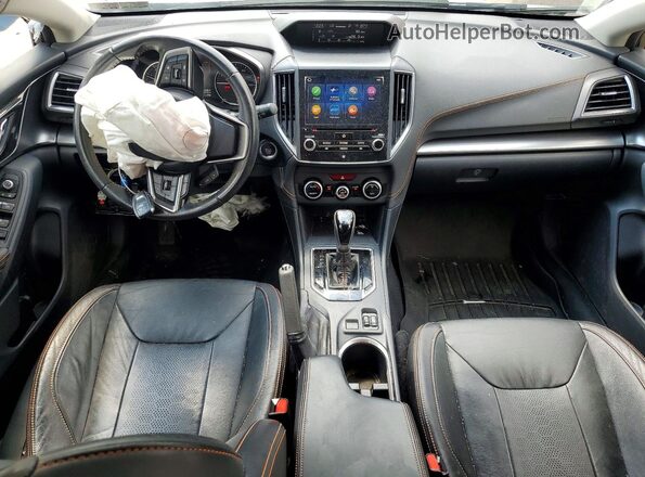 JF2GTAMC6K8312944 2019 SUBARU CROSSTREK Синий Вид панели приборов