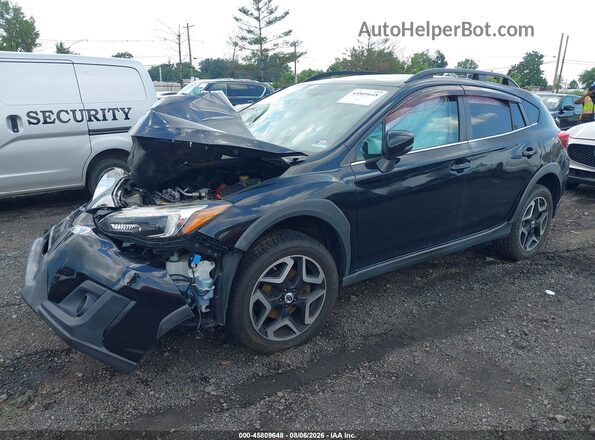 JF2GTAMC7JH235421 2018 SUBARU CROSSTREK Black Front left