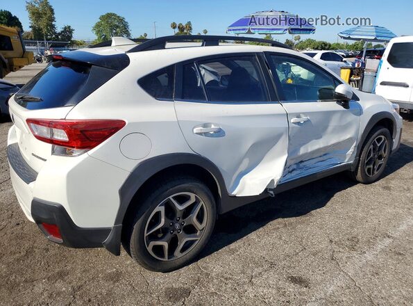 JF2GTAMC7KH342406 2019 SUBARU CROSSTREK Белый Задняя правая четверть