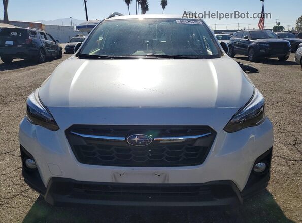 JF2GTAMC7KH342406 2019 SUBARU CROSSTREK Белый Вид спереди