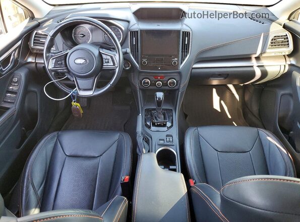 JF2GTAMC7KH342406 2019 SUBARU CROSSTREK Белый Вид панели приборов